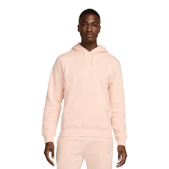 Nike Club Fleece Men's Sweatsuit Guava Ice Light Pink Fleece 2 PC Tracksuit NWT - Picture 3 of 10